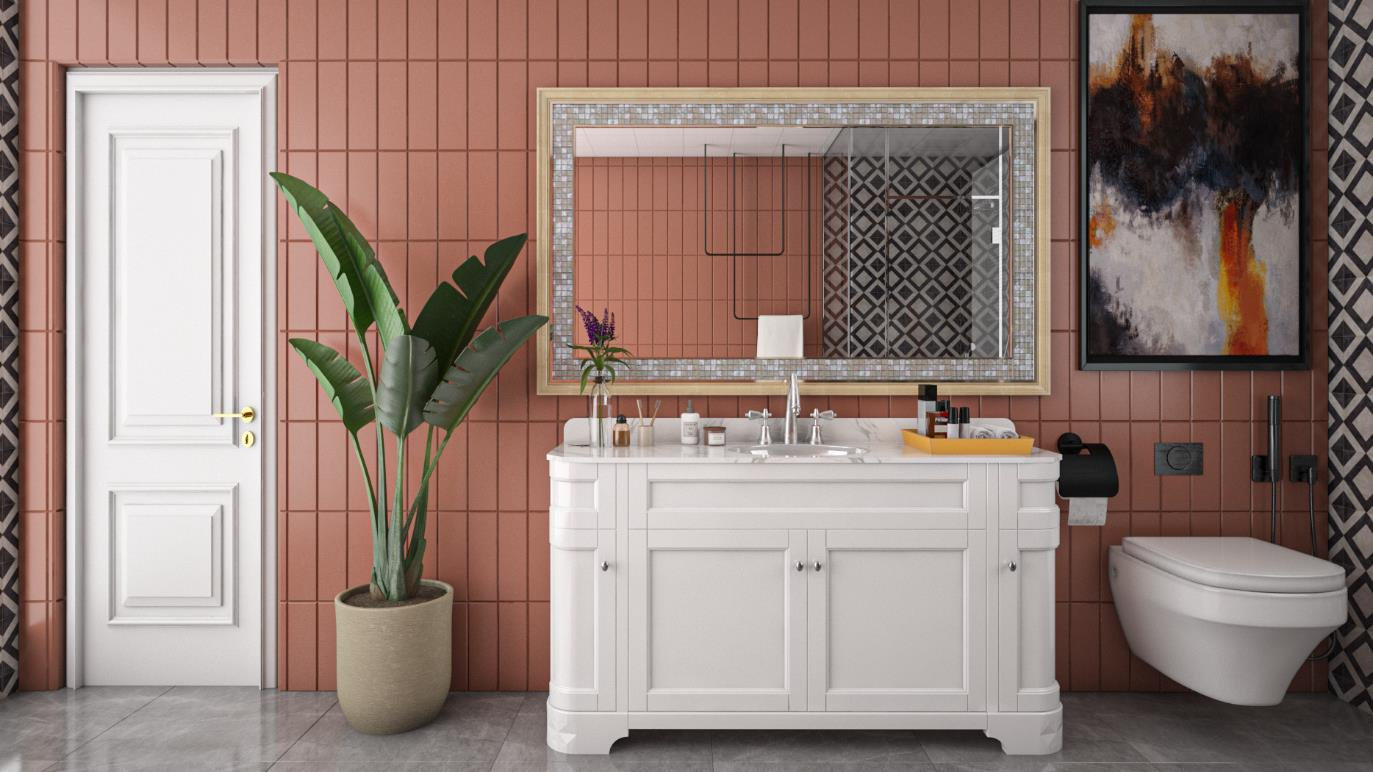 21 Unique Modern Bathroom Art Ideas​ content 14