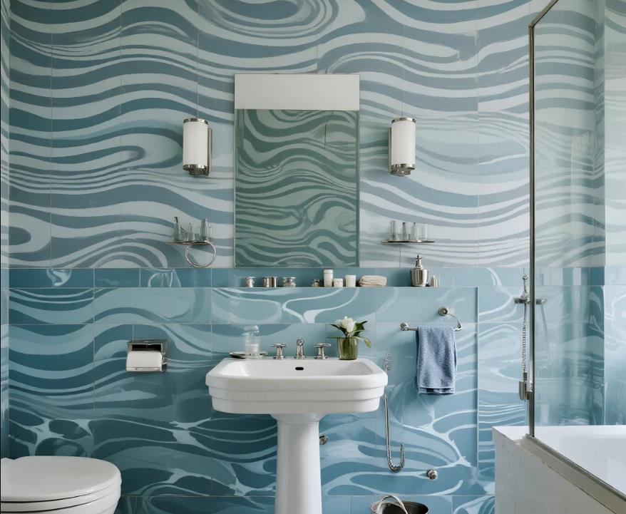 20 Best Modern Bathroom Wallpaper Ideas 2025 content 15