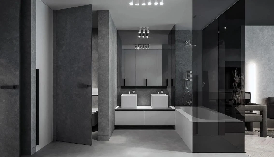 21 Unique Modern Bathroom Art Ideas​ content 20