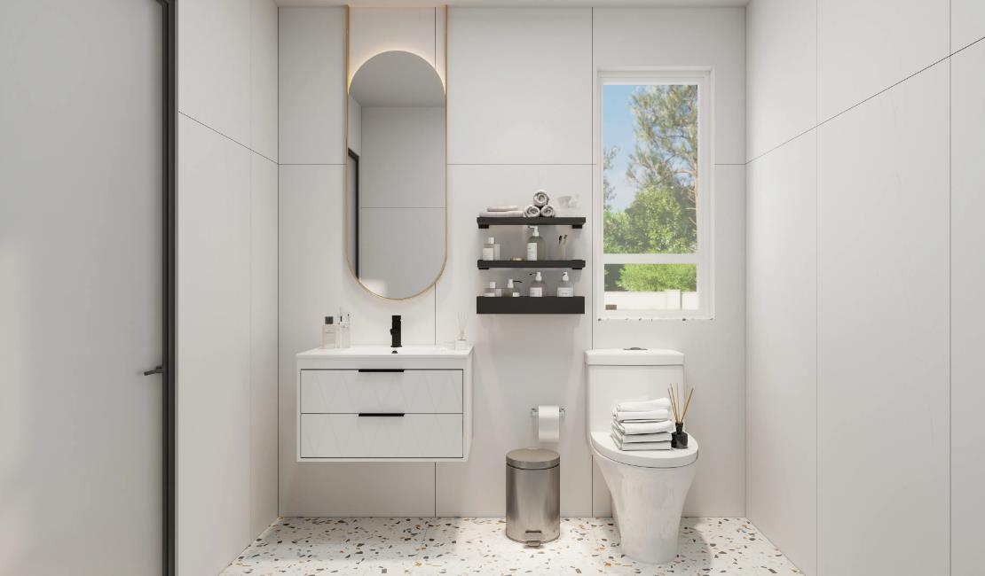 50 Modern Small Bathroom Ideas Guide with Shower and Toilet content 2