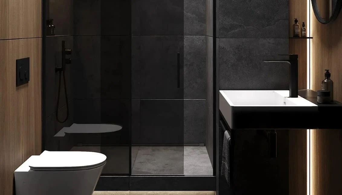 50 Modern Small Bathroom Ideas Guide with Shower and Toilet content 25