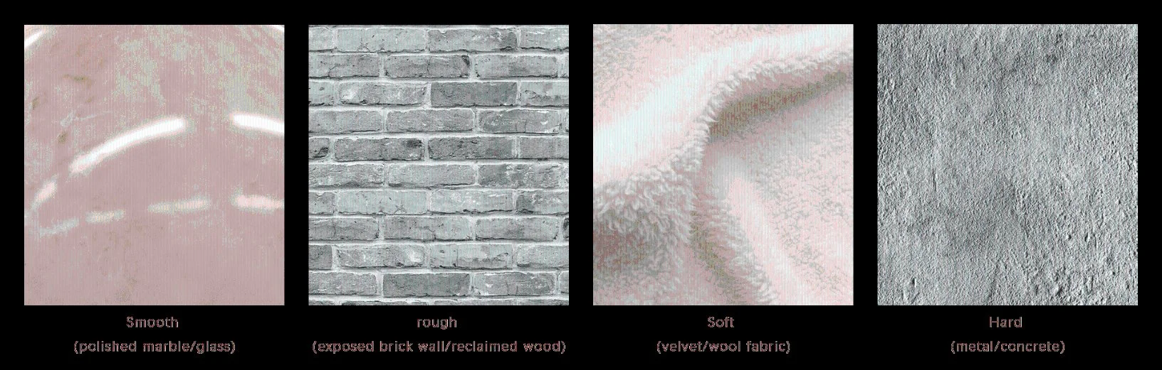 Material image tactile