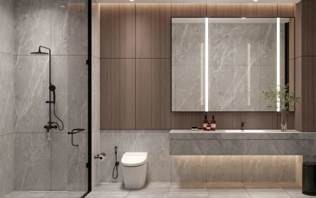 Bathroom Color Creative Gray Design Ideas and Matching Selection Guide content 3