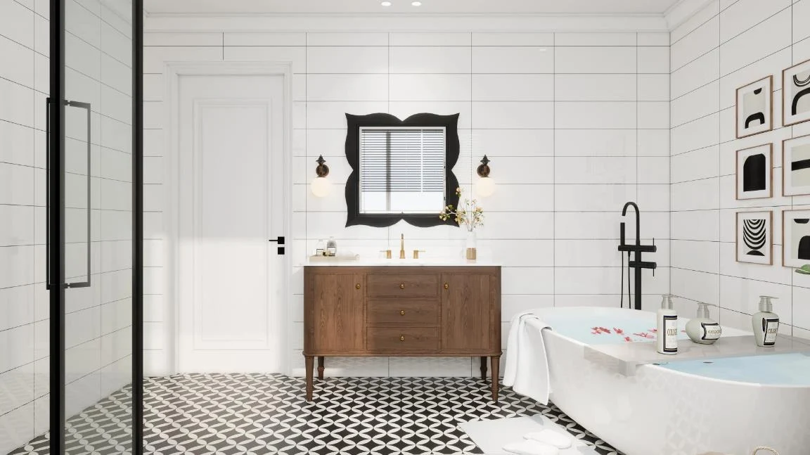 20 Hand-Picked Modern Bathroom Tiles Designs content 3