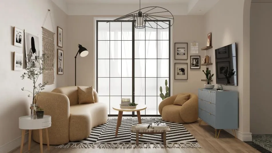 20 Creative Small Living Room Furniture Design Ideas for 2025 content 4