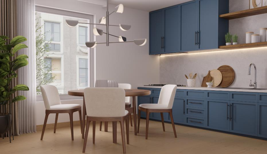 28 Fresh and Bright Blue and White Kitchen Ideas content 3