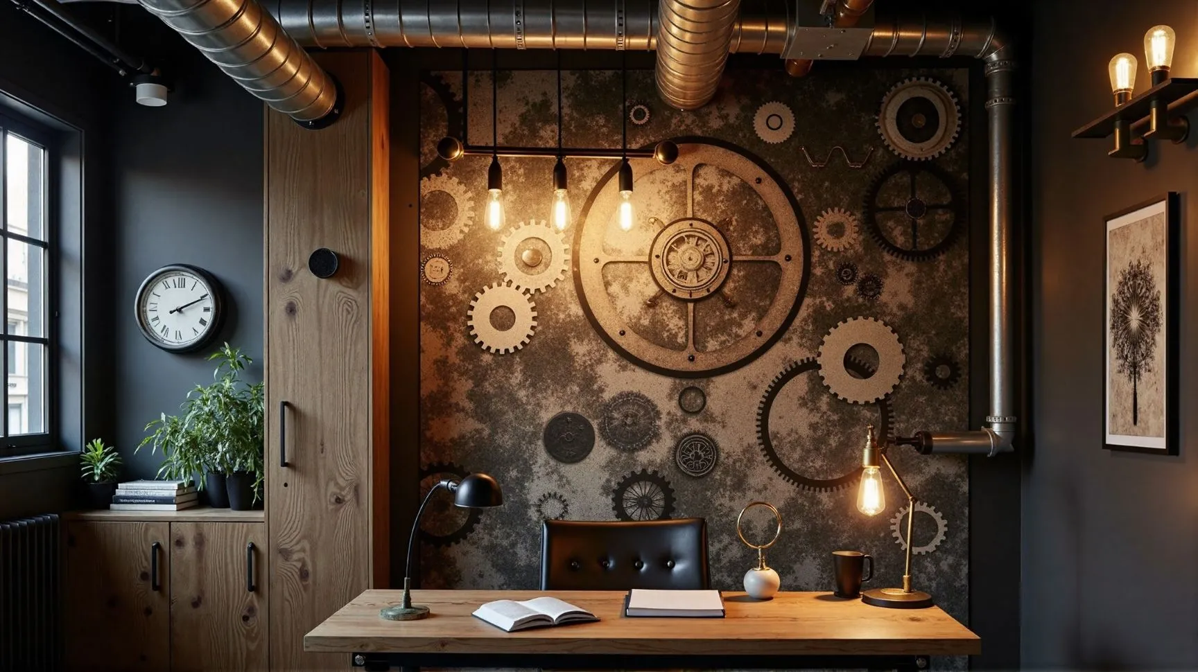 Steam-Punk Style Desk