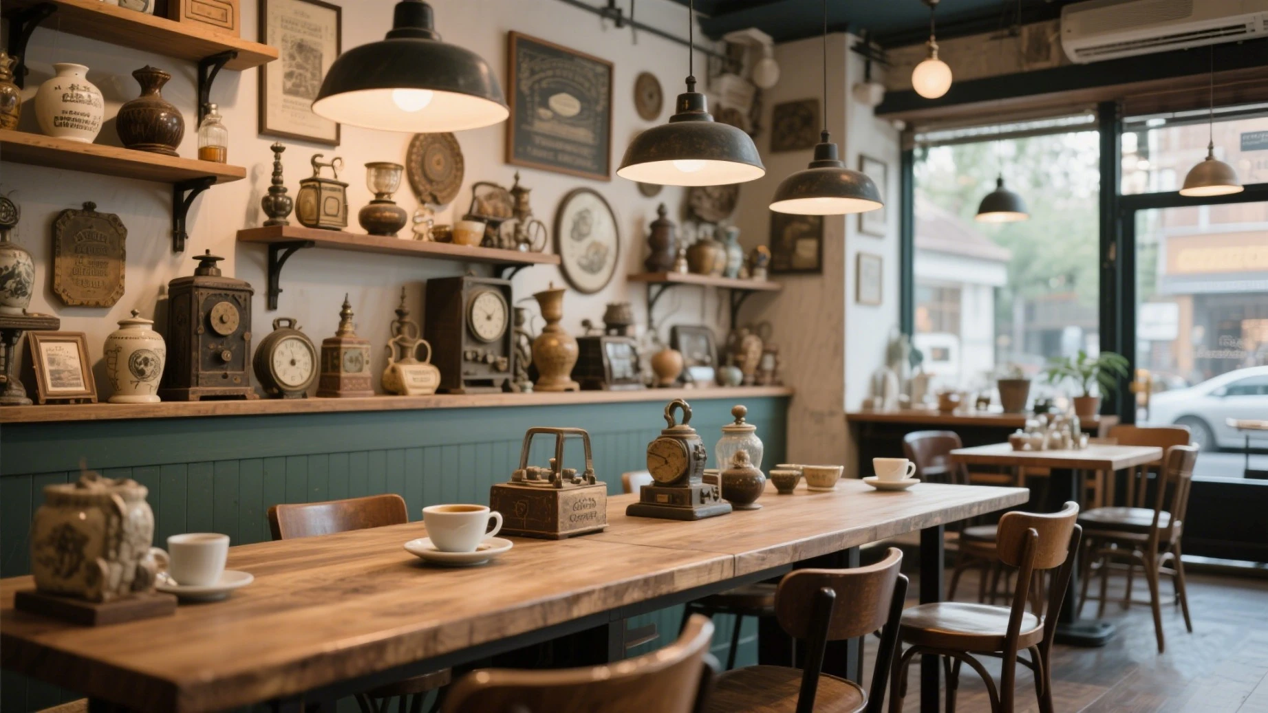 Coffee shop detail collection ornaments