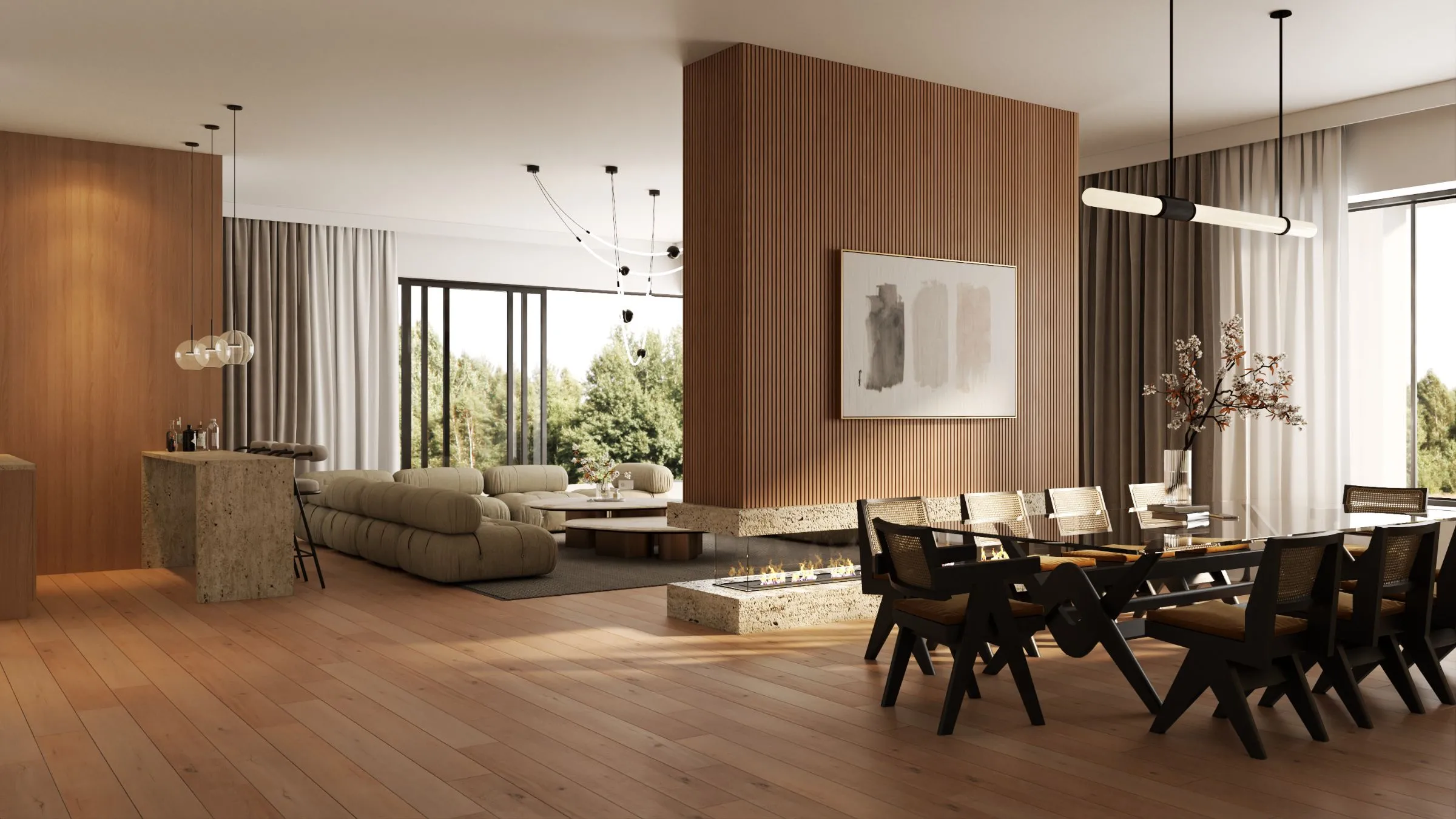 the timeless charm of dark wood