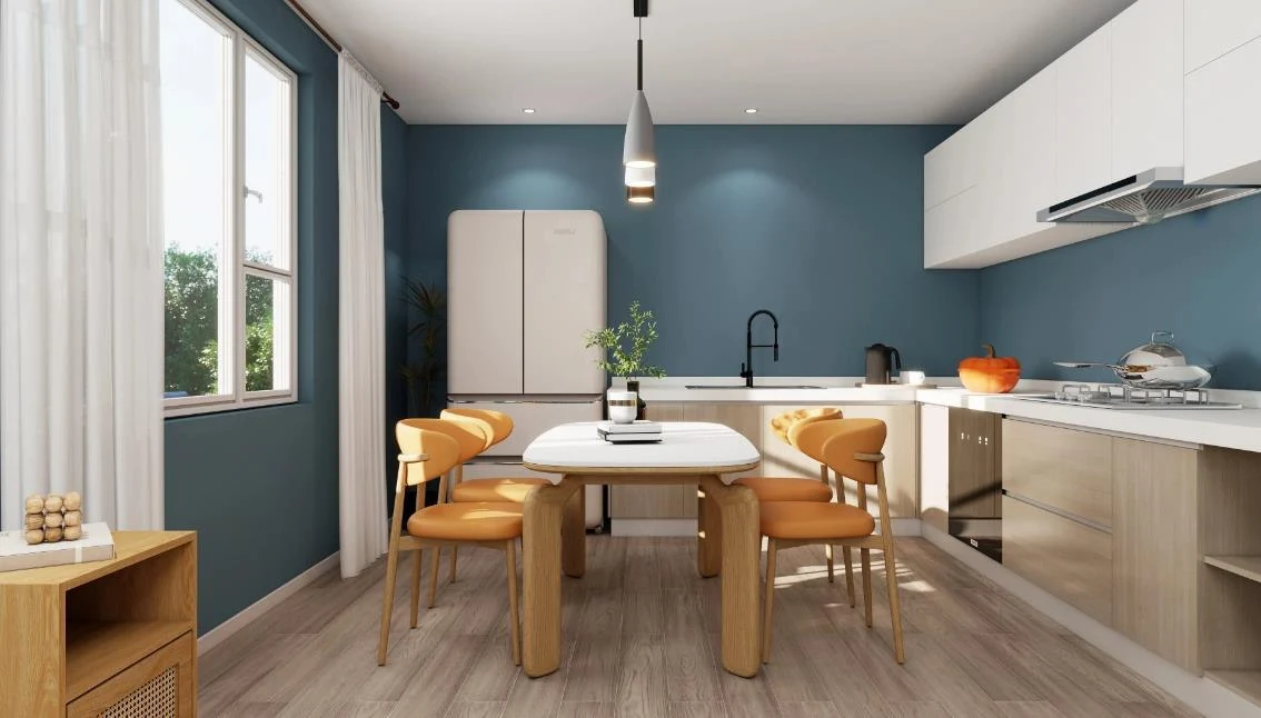 28 Fresh and Bright Blue and White Kitchen Ideas content 4