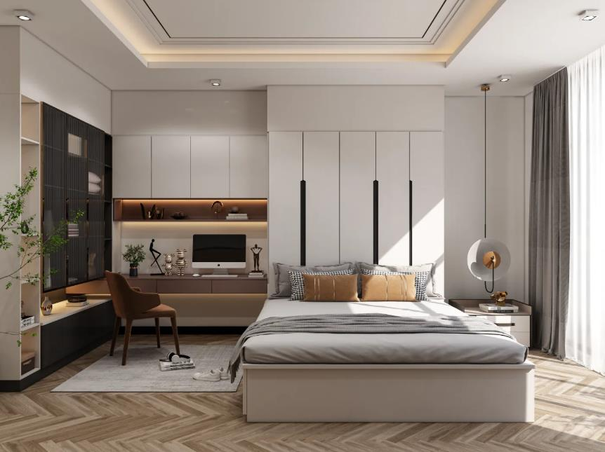 20 Cozy Modern Farmhouse Bedroom Decorating Ideas content 6