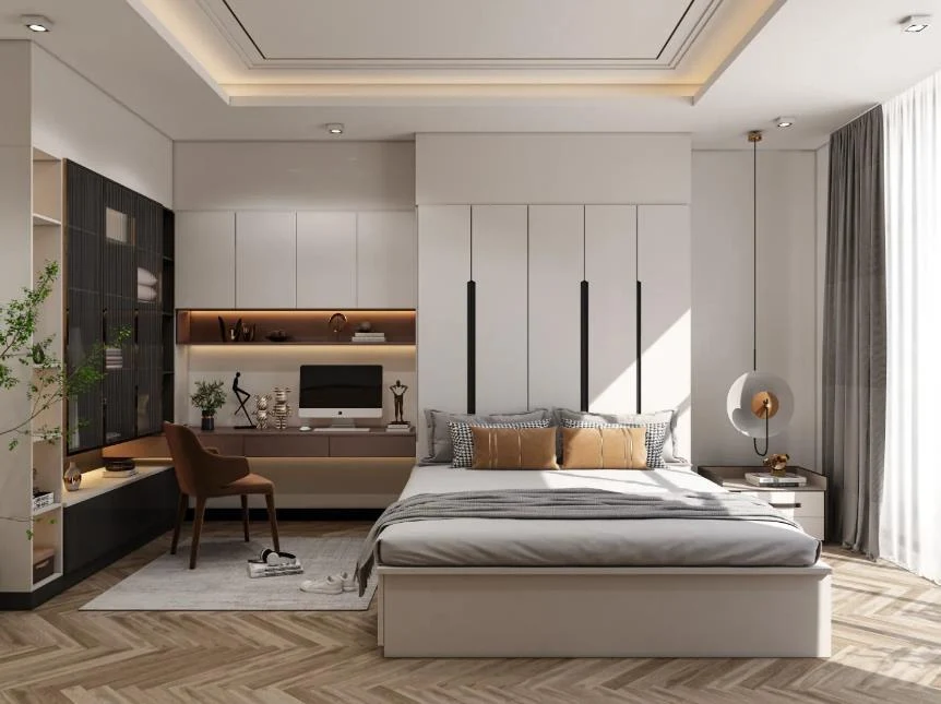 20 Cozy Modern Farmhouse Bedroom Decorating Ideas content 6