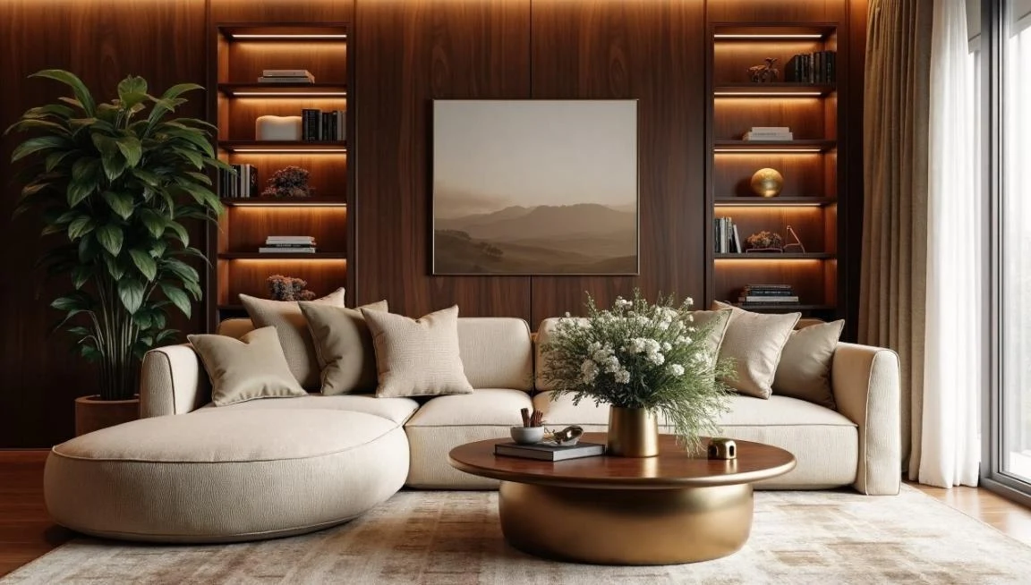 20 Latest Simple Living Room Wall Tile Design content 6