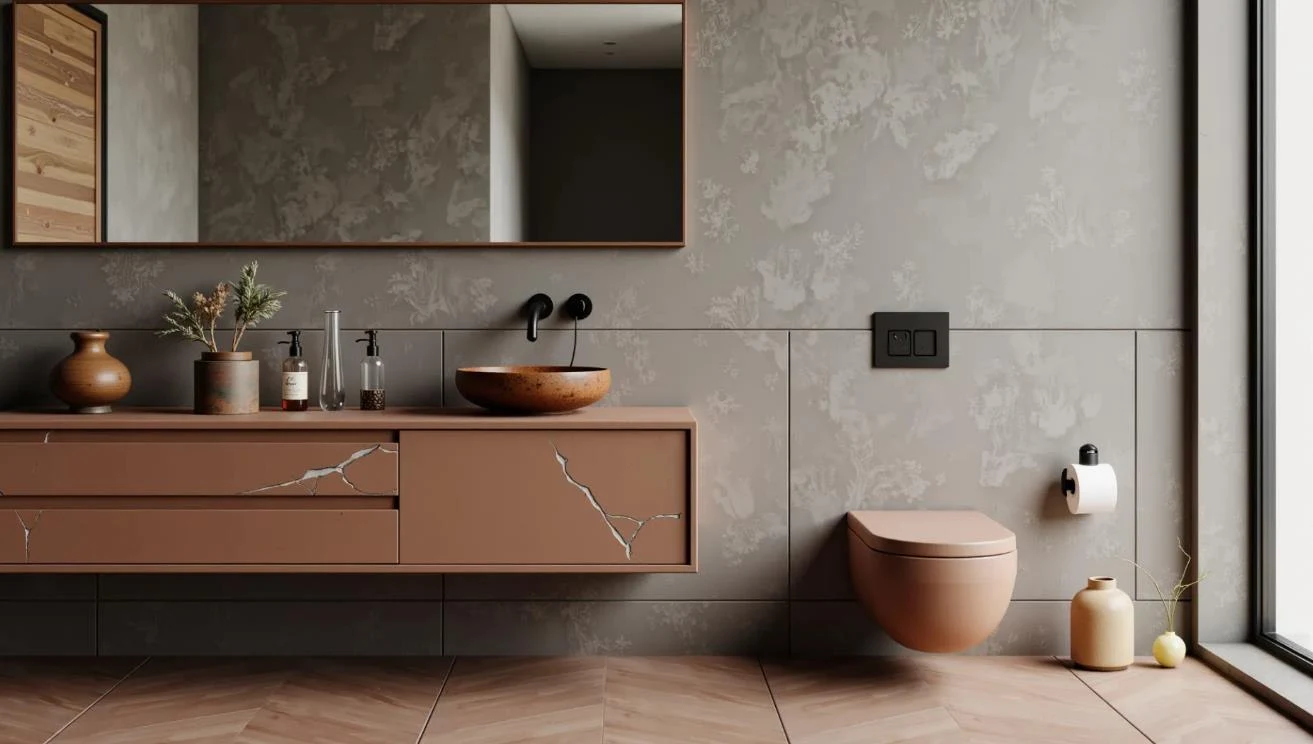 20 Best Modern Bathroom Wallpaper Ideas 2025 content 6