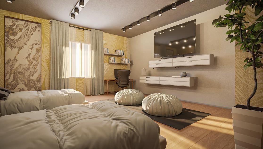 16 Best Modern Home Office Guest Room Ideas content 6