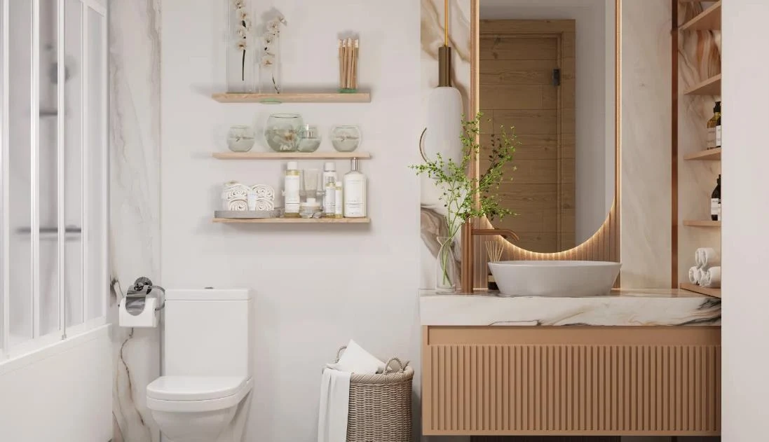 21 Creative Modern Guest Bathroom Ideas 2025 content 7