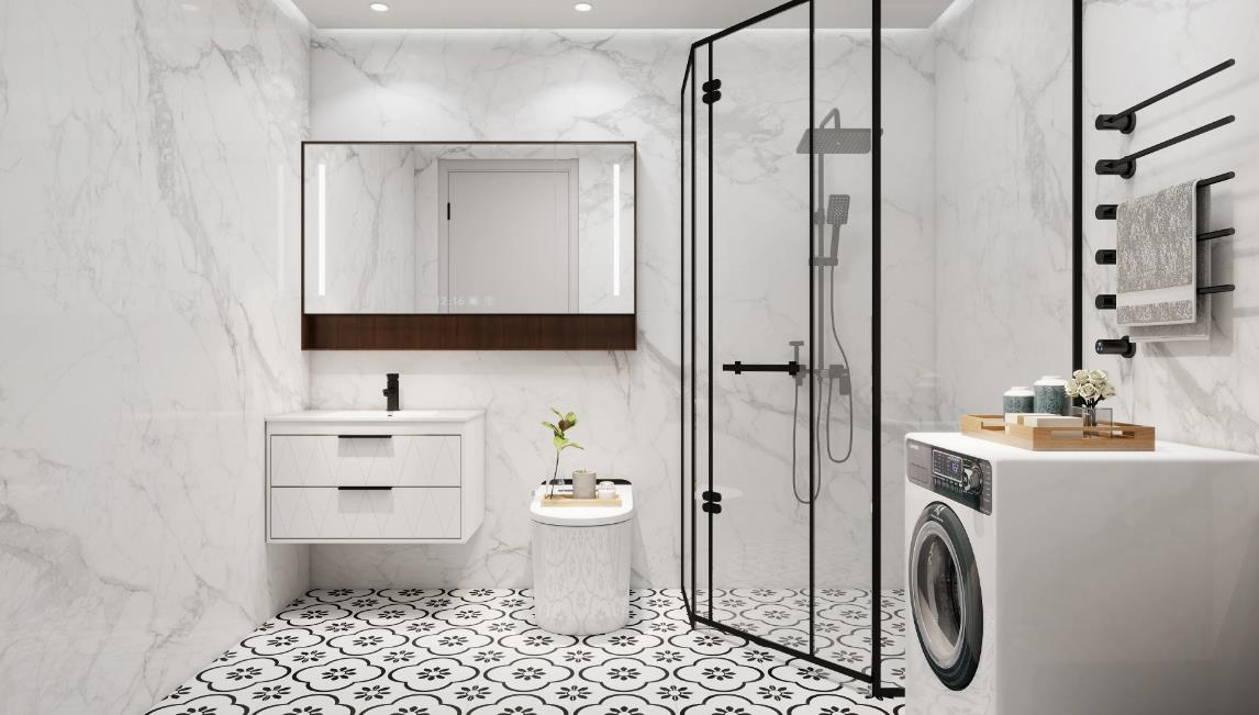 20 Hand-Picked Modern Bathroom Tiles Designs content 9