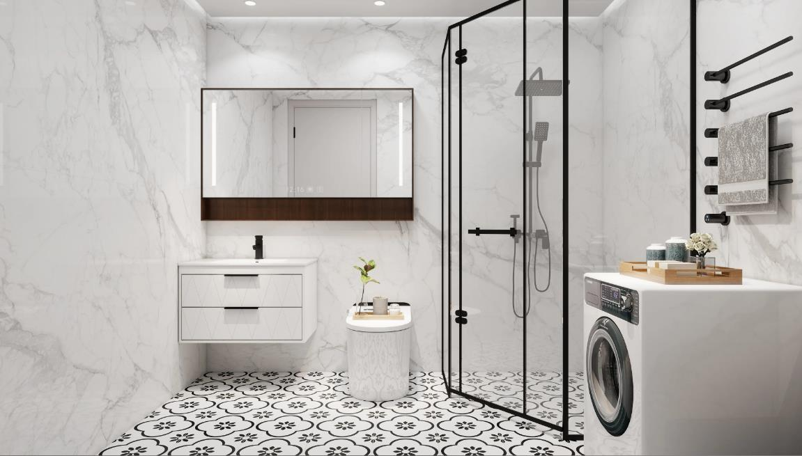 21 Most Popular Modern Bathroom Floor Tile Ideas 2025 content 9