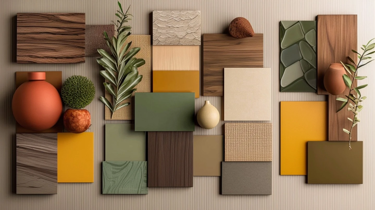 Color embellishes the space