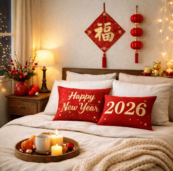 2026 New Year Bedroom Home Decor
