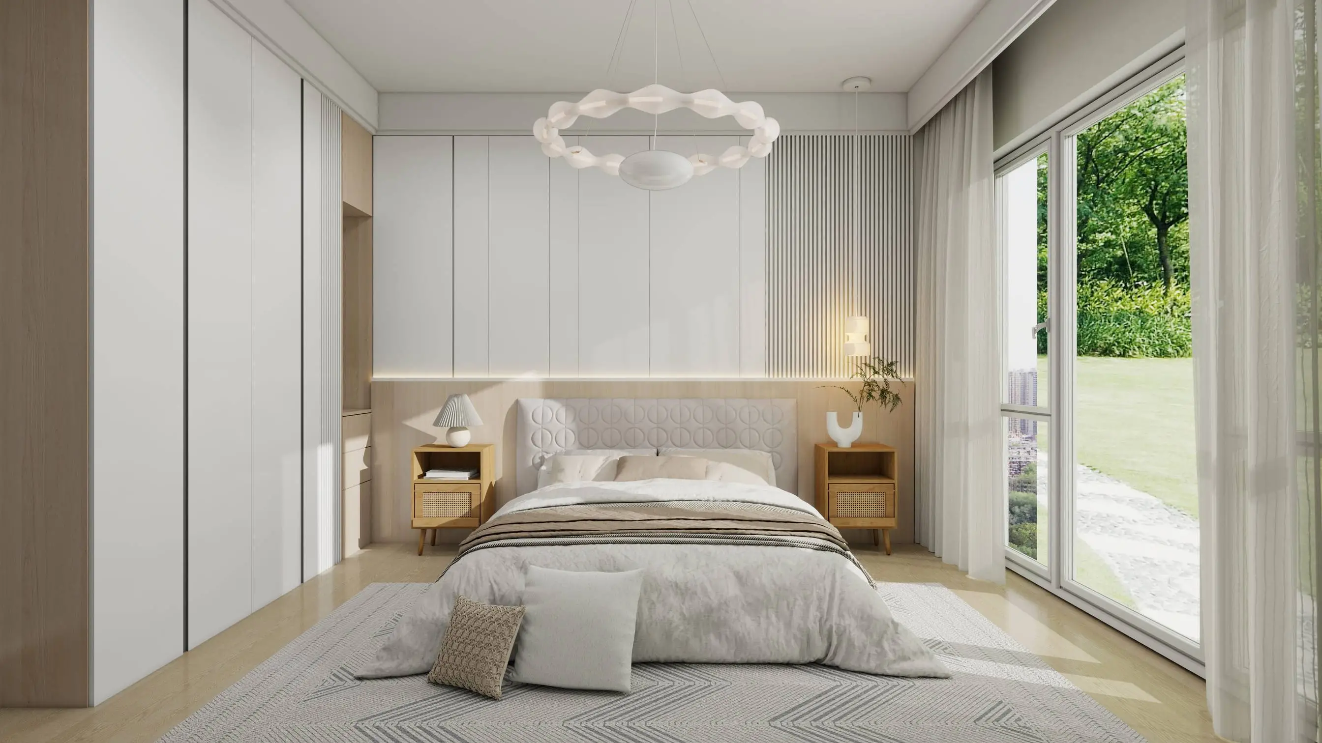 maintaining a sense of tranquility home design bedroom_ EClife