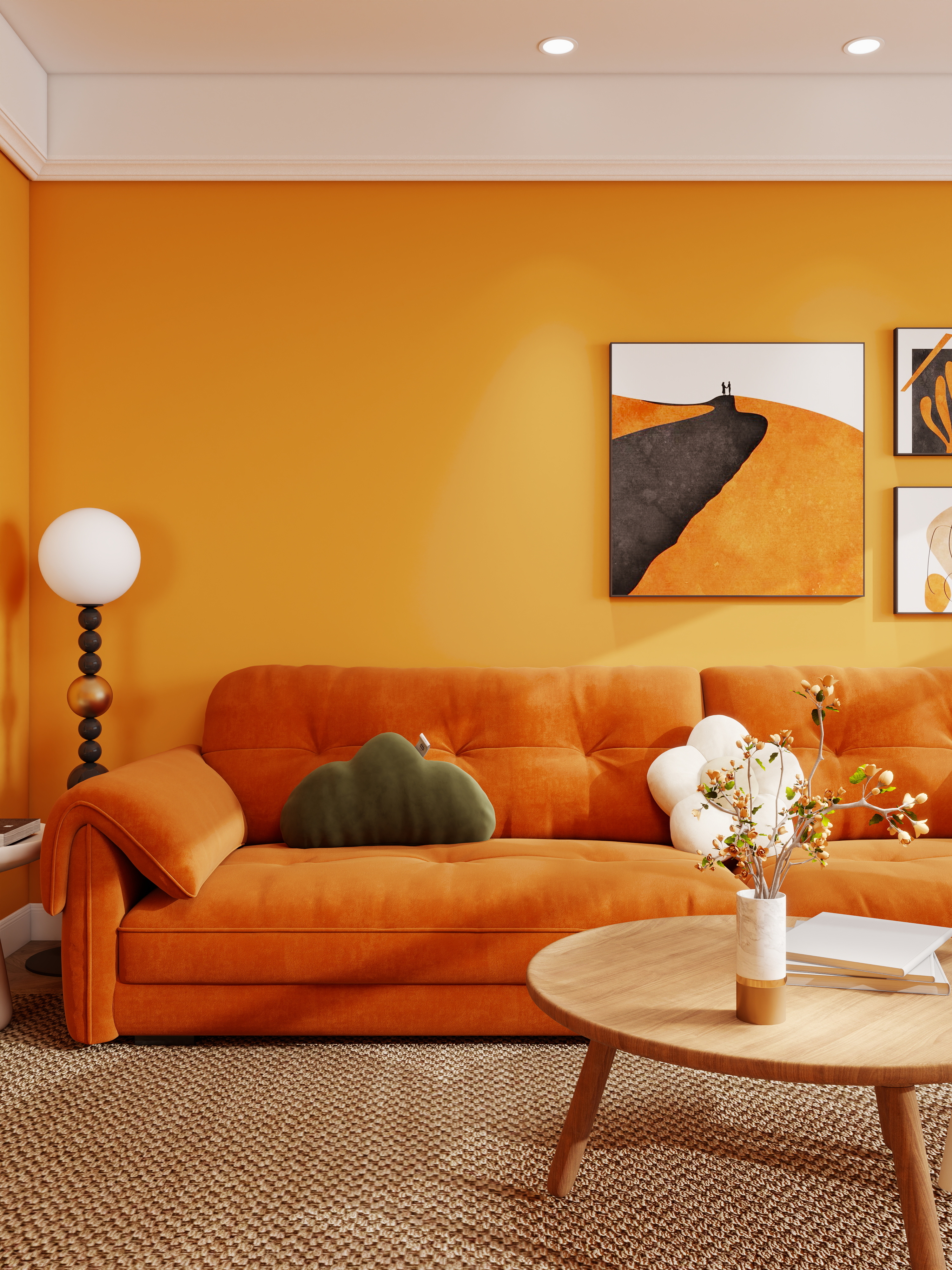 Same layout with different living room