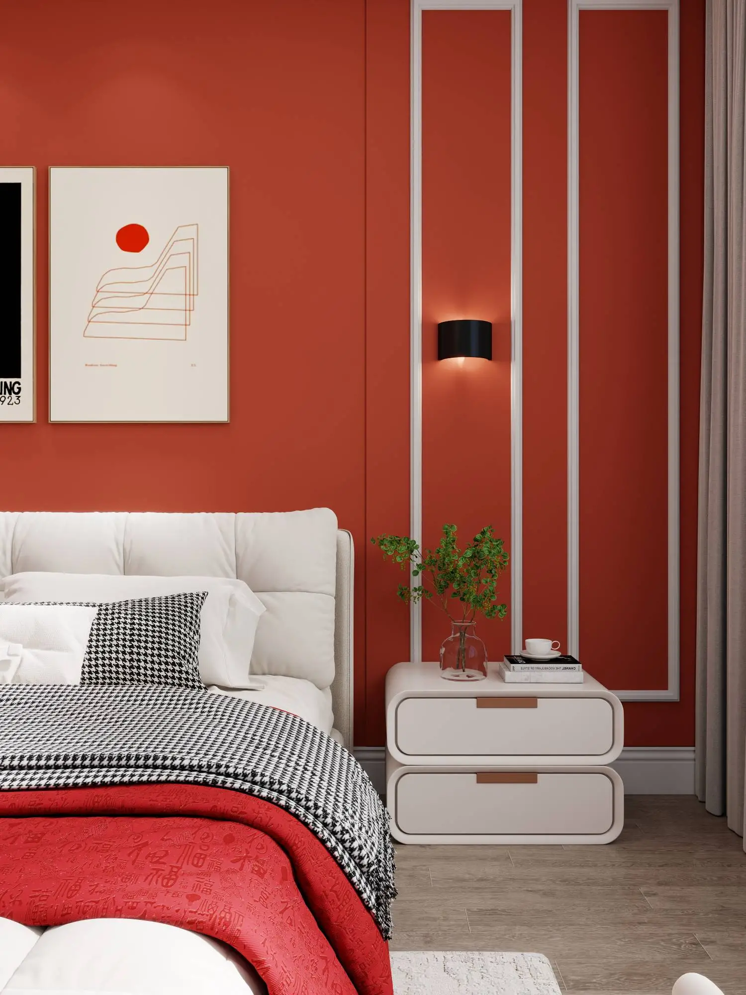 Same layout with different bedroom