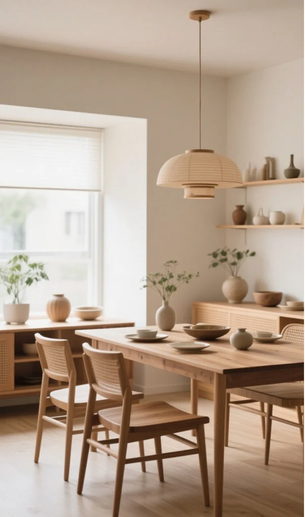 Japandi Style Dining Room