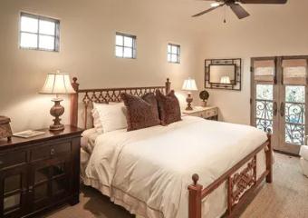  wooden hand-carved bed frames and bedside tables