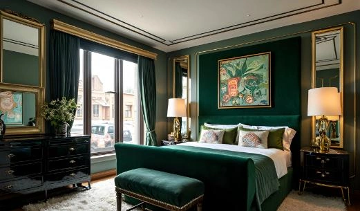 Exquisite velvet bedding