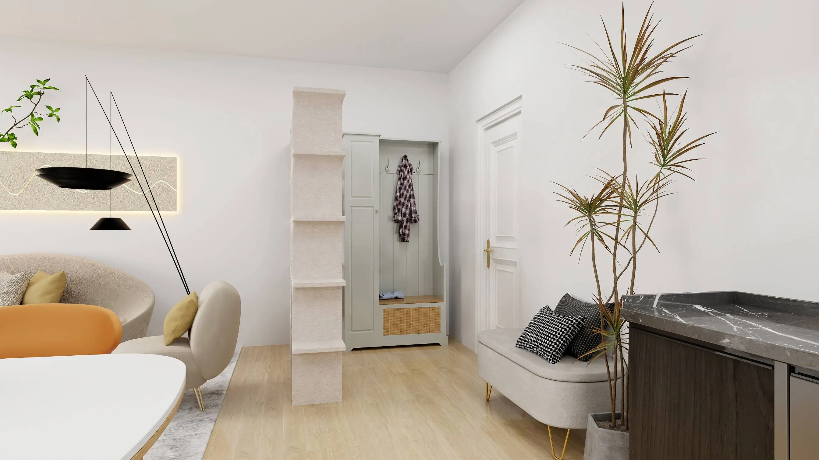 Post-modern design_living room 