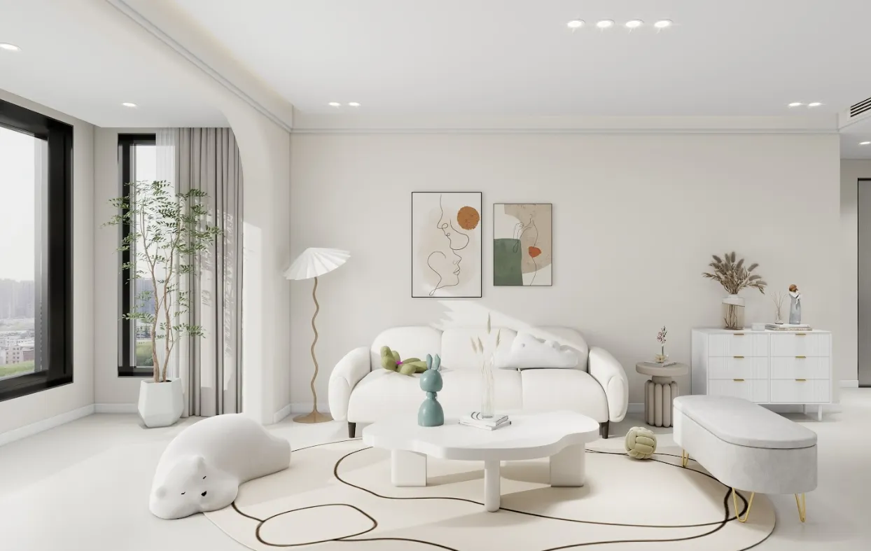 Modern White Farmhouse Exterior And Interior Ideas content 1