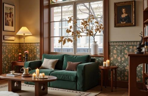 Segmented Painted Walls