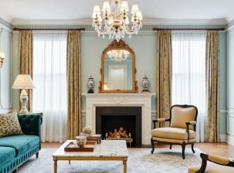 Golden-Yellow Curtains