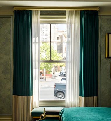  Emerald-Green curtains