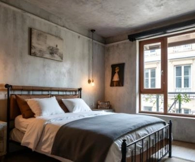   Industrial-Style Concrete