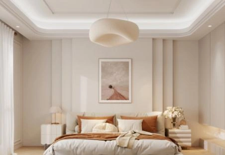 arched ceiling with softly rounded edges