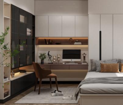 Create a study nook in the bedroom of adolescent girls