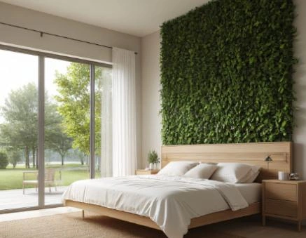 A large-area green wall