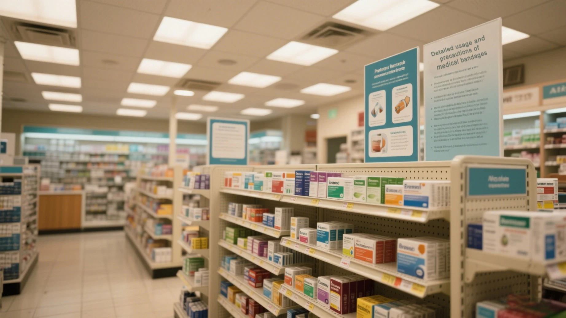 The layout of the pharmacy EClife