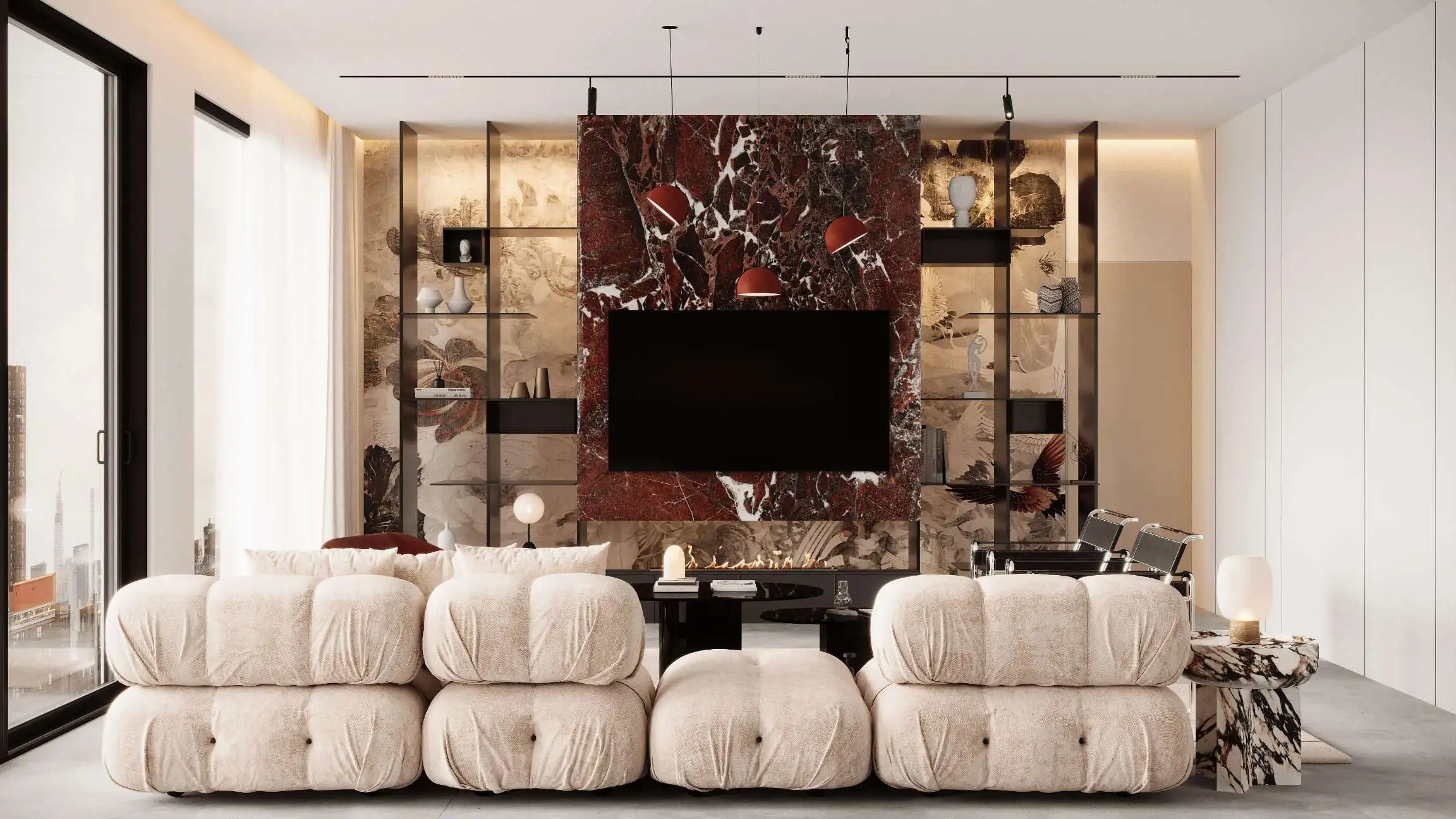 how to incorporate bold colors into home design