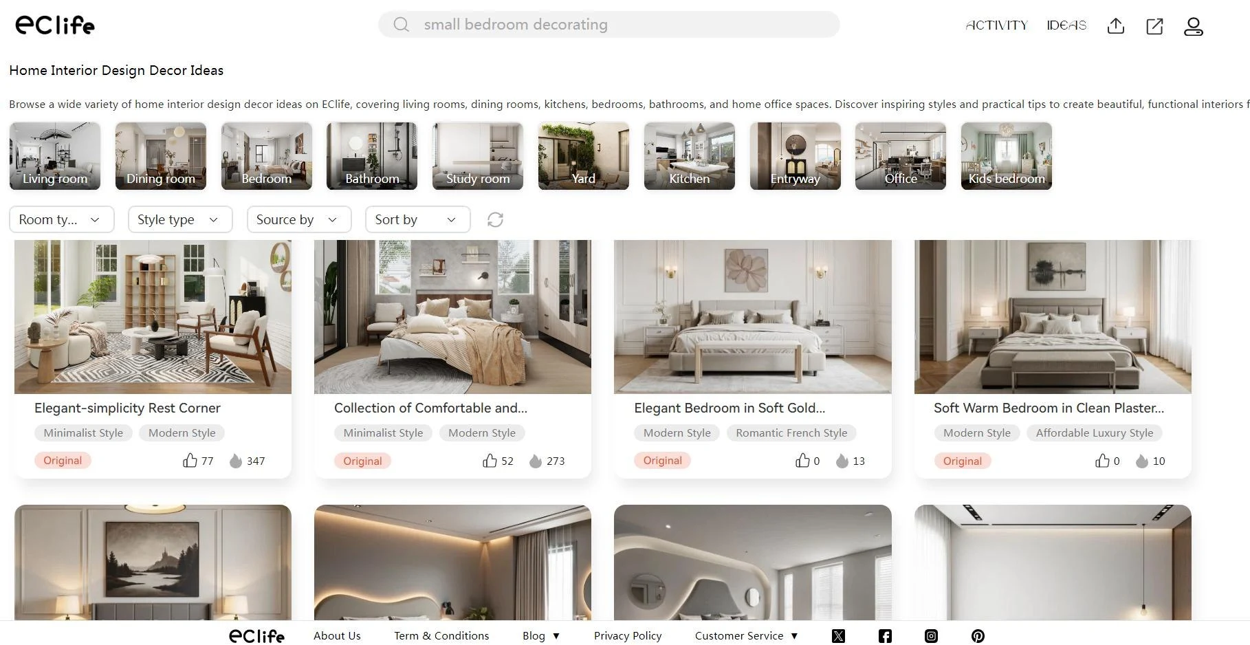 EClife Home Design Platform