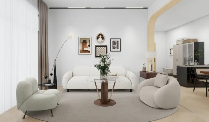 Living room texture style selection guide content 3