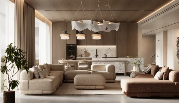 Living room texture style selection guide content 4