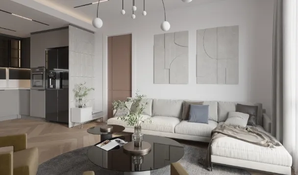 Living room texture style selection guide content 6