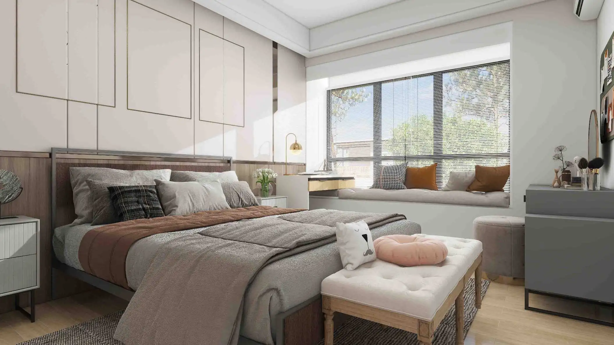 bedroom with an essential element for storage_Eclife home design