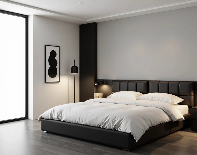 18 Elegant Black and White Bedroom Design Ideas You’ll Love content 1