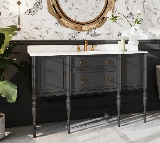 16 Gray Bathroom Design Ideas You'll Love content 13