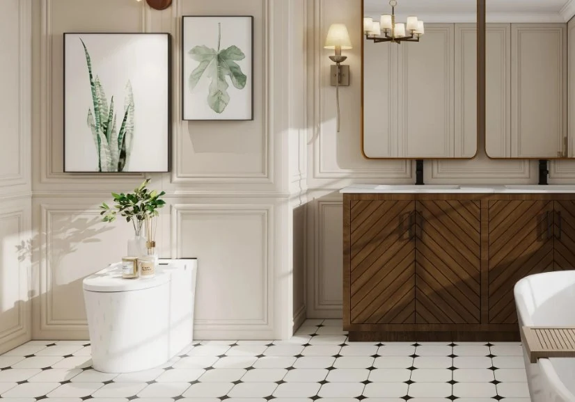 15 Beautiful and Practical Bathroom Floor Tile Ideas content 2