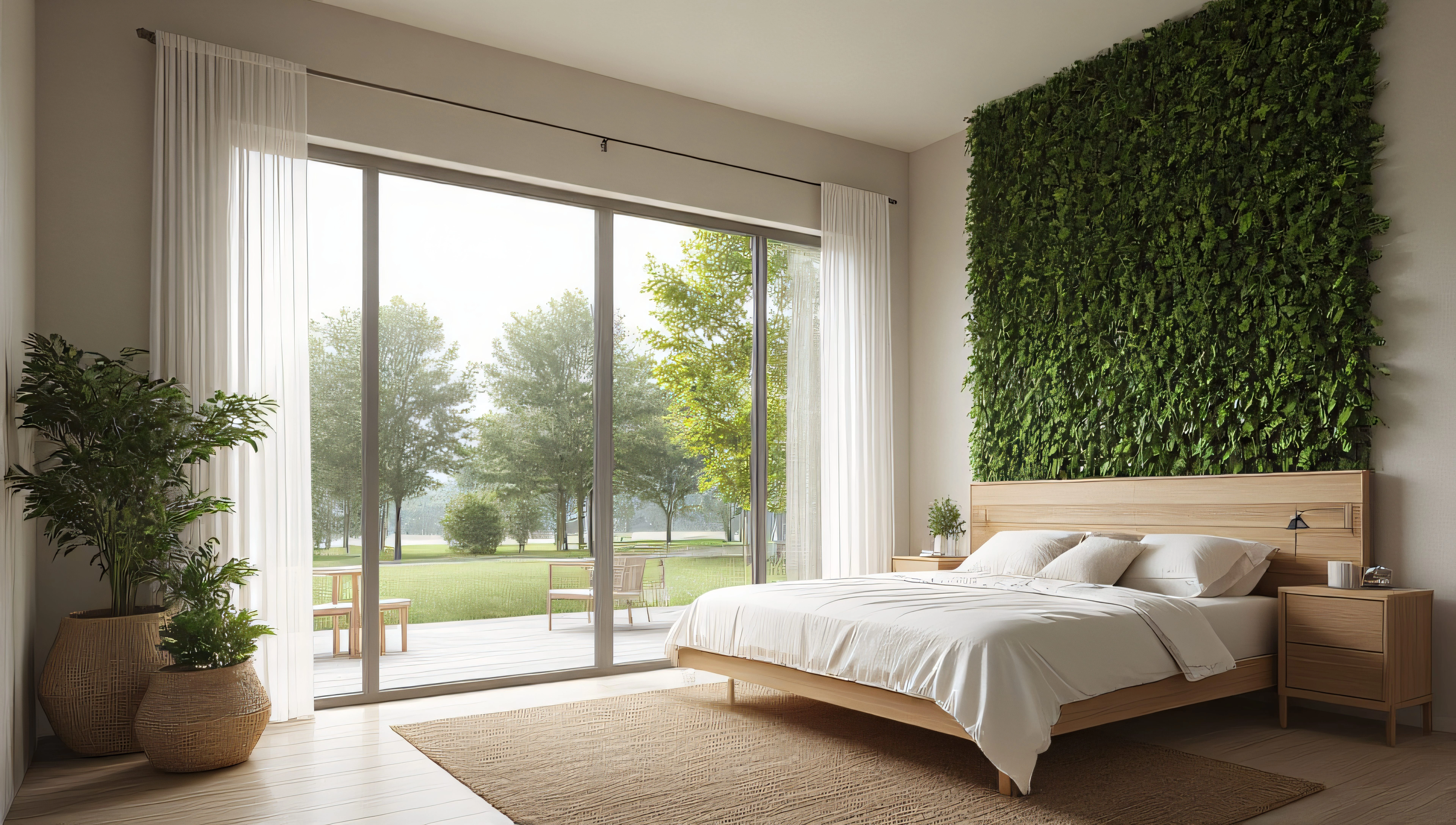 Natural Dwelling: A Healing Realm of Greenery Bedroom 1